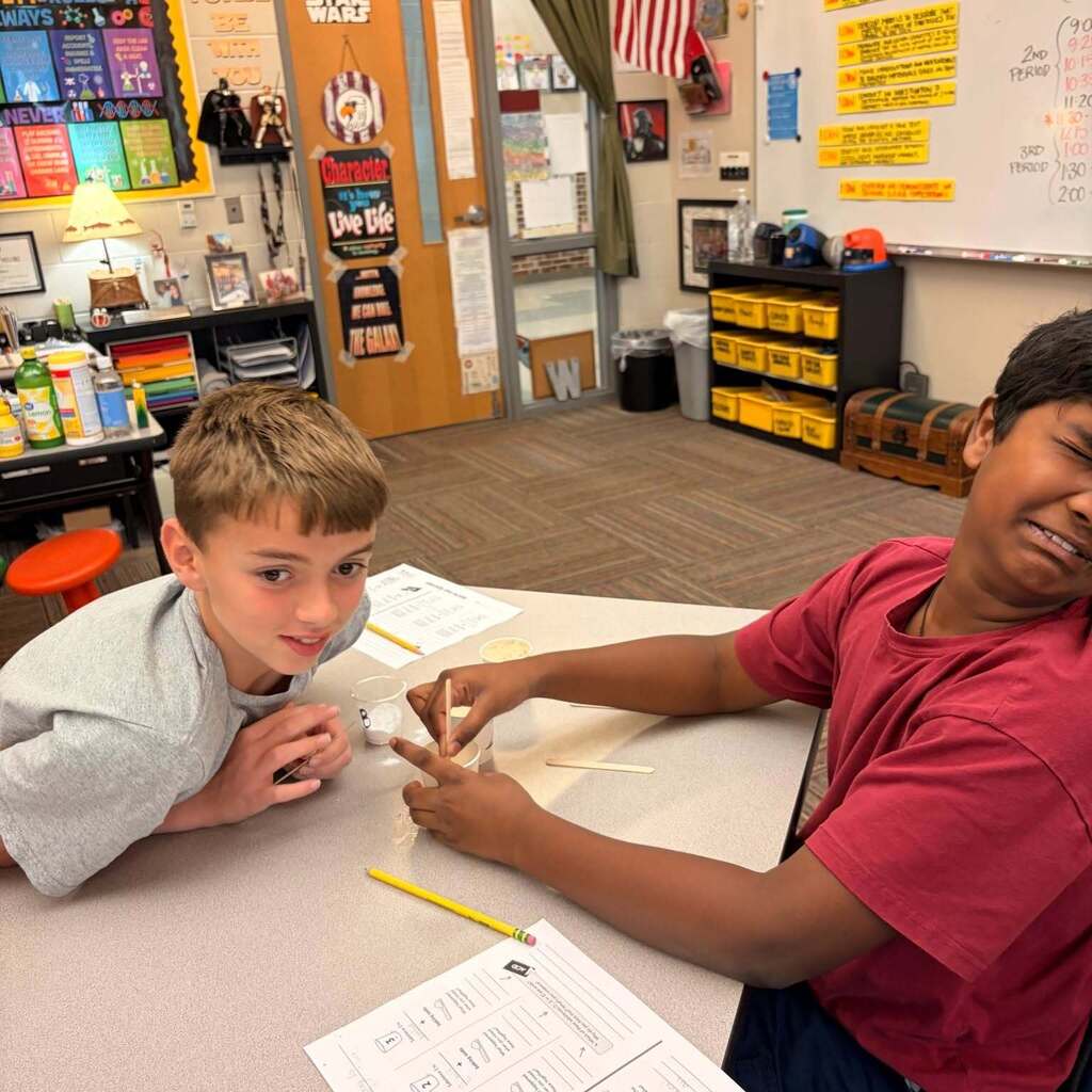 5th Grade States of Matter Experiments