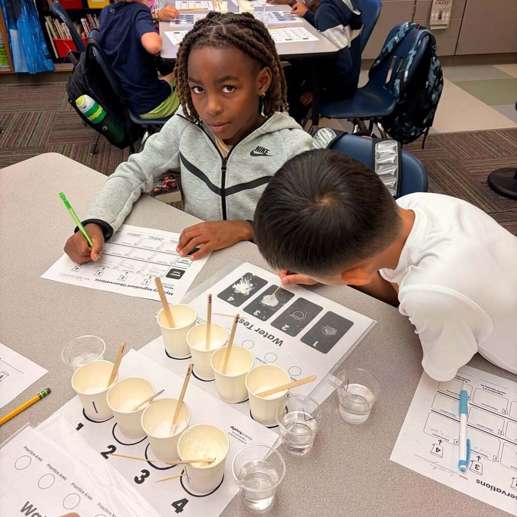 5th Grade States of Matter Experiments