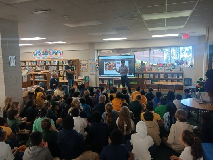 4th and 5th graders learn about Hispanic heritage