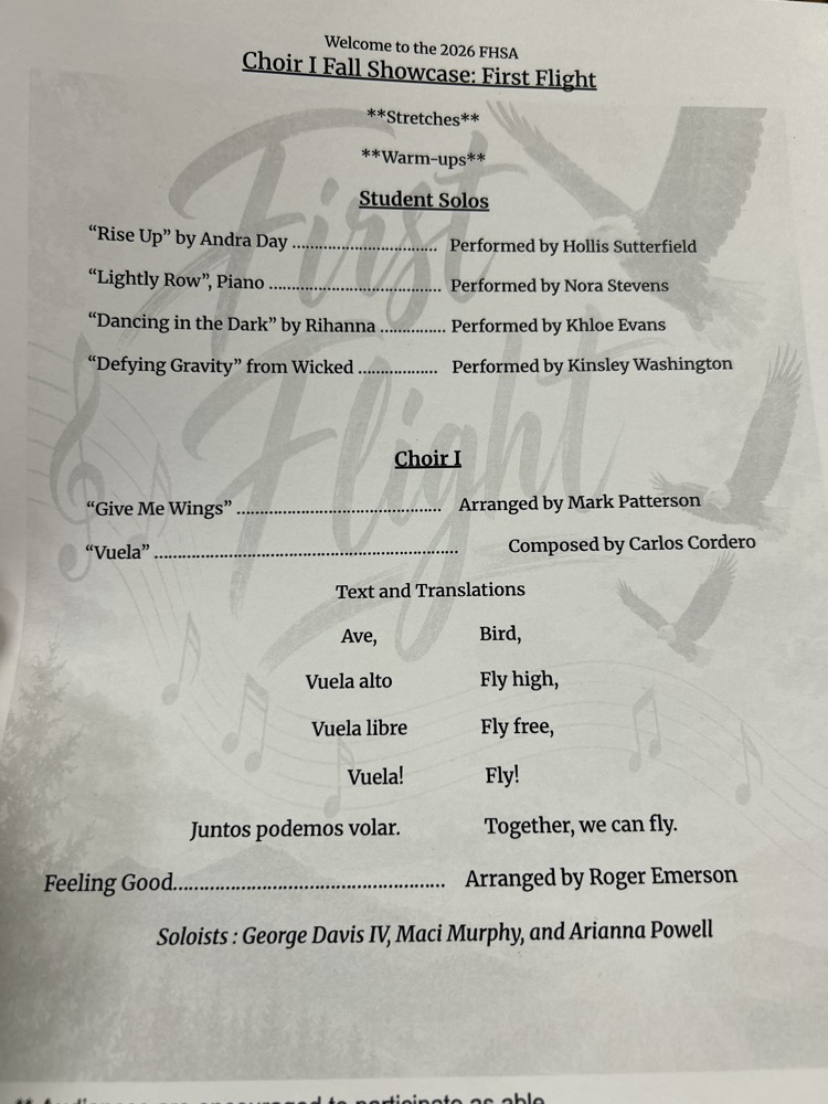 choir showcase