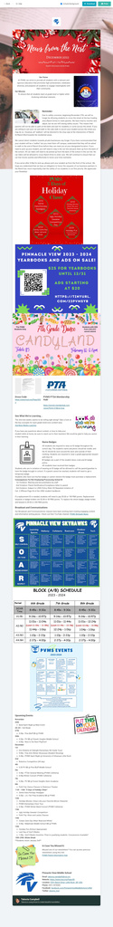 December 2023 Newsletter