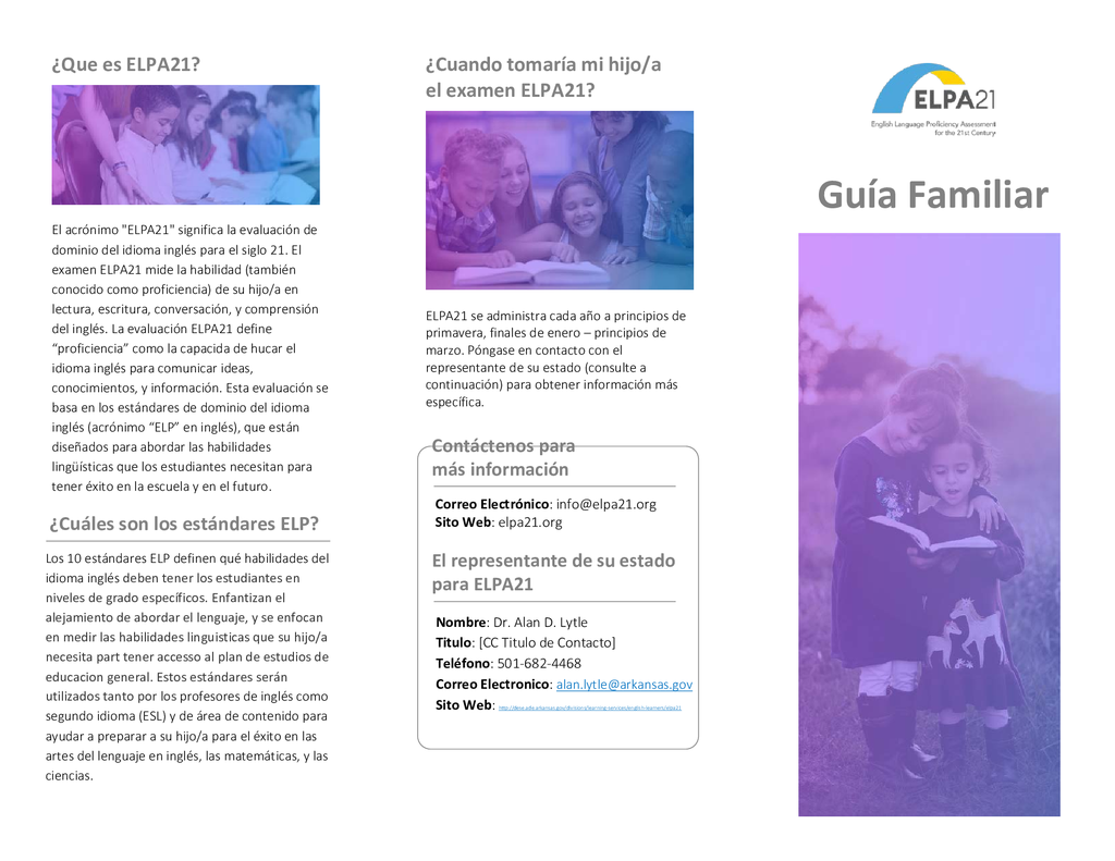 Las fechas de prueba de ELPA21 son el 7, 8, 11 y 26 de marzo, y las recuperaciones seguirán hasta el 12 de abril.