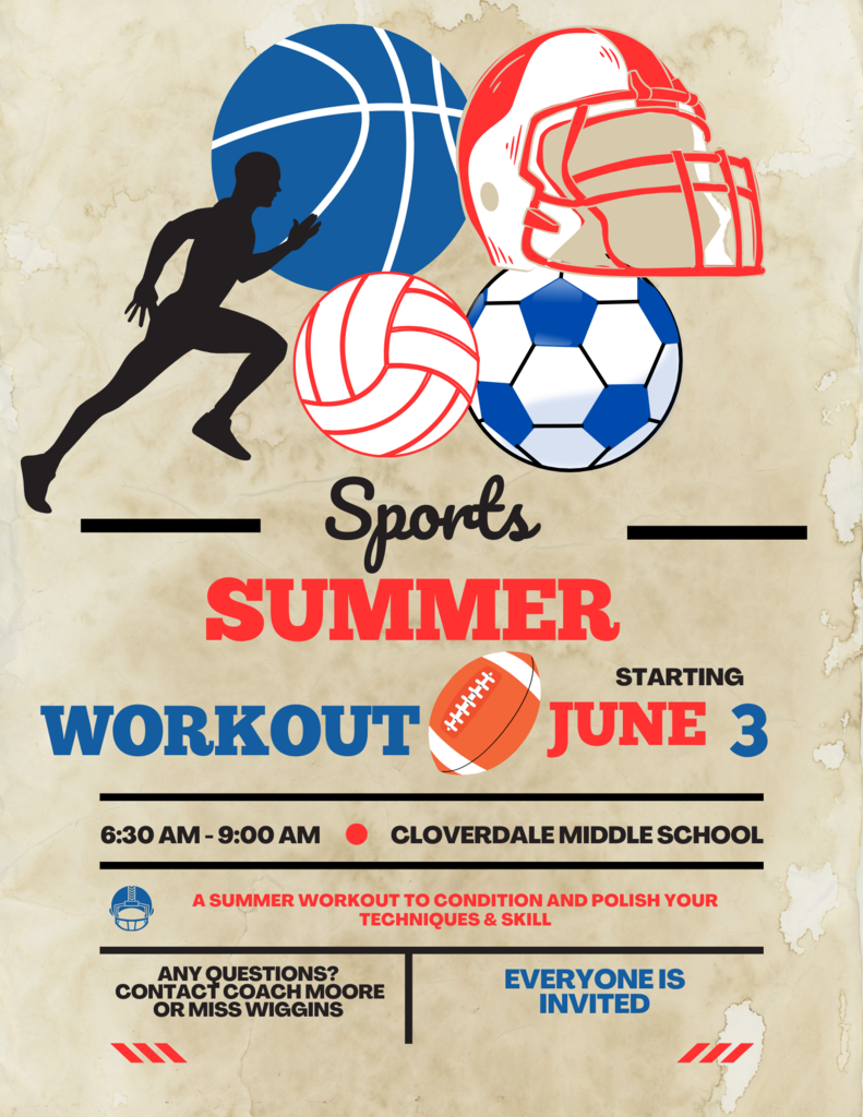 Summer sports flyer