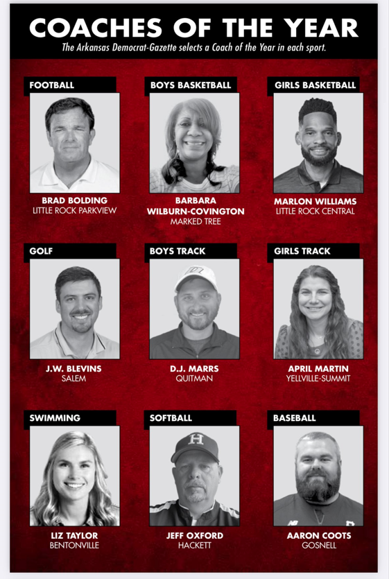 All  Arkansas Preps Coaches of the Year