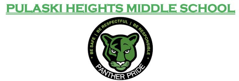 PHMS letterhead - Panther Pride: Be safe, Be respectful, Be responsible