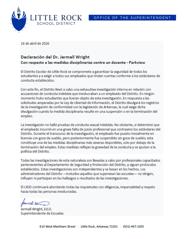 Por favor, vea el texto adjunto para el articulo