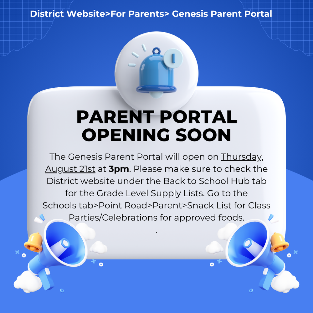 Parent Portal Opening