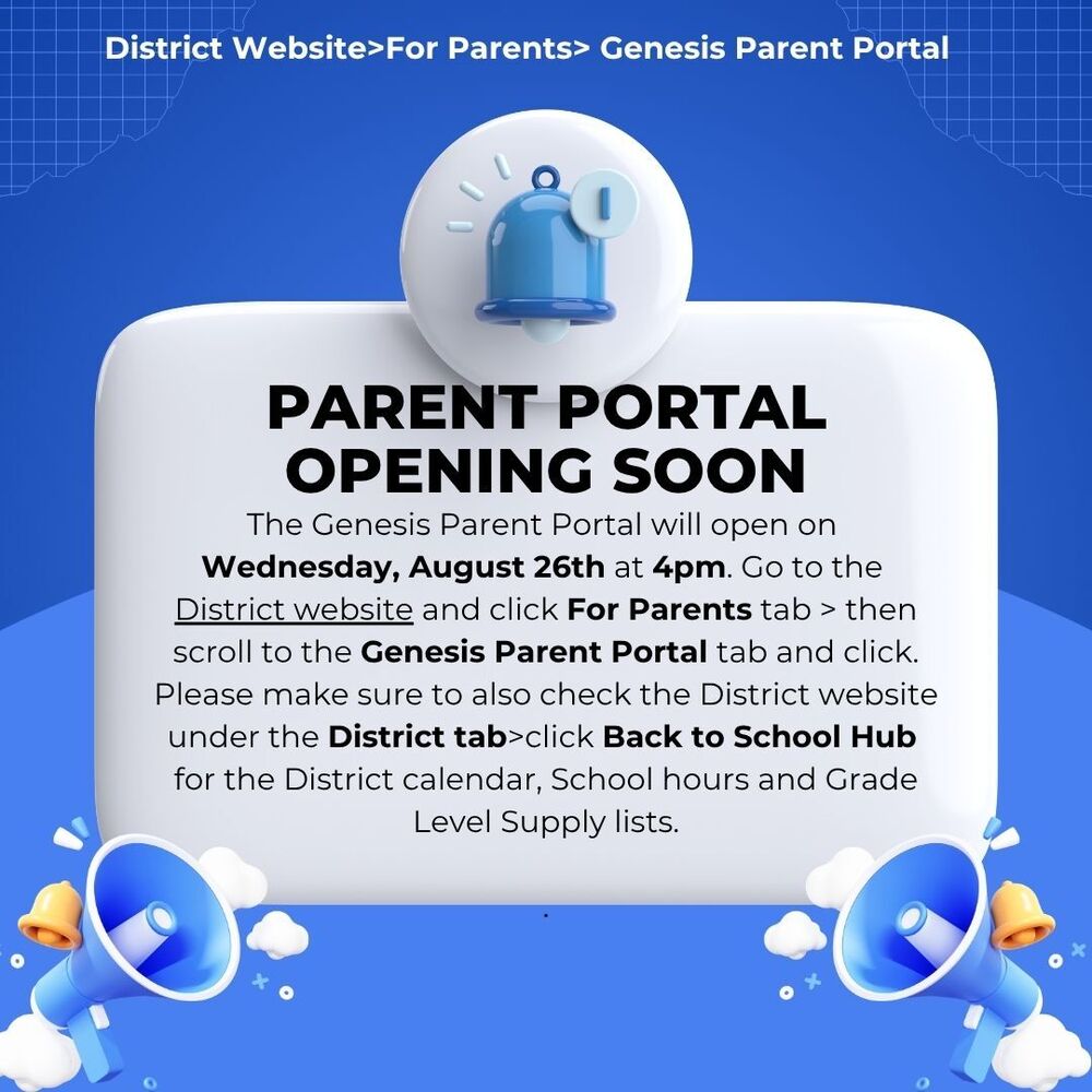 Parent Portal Opening