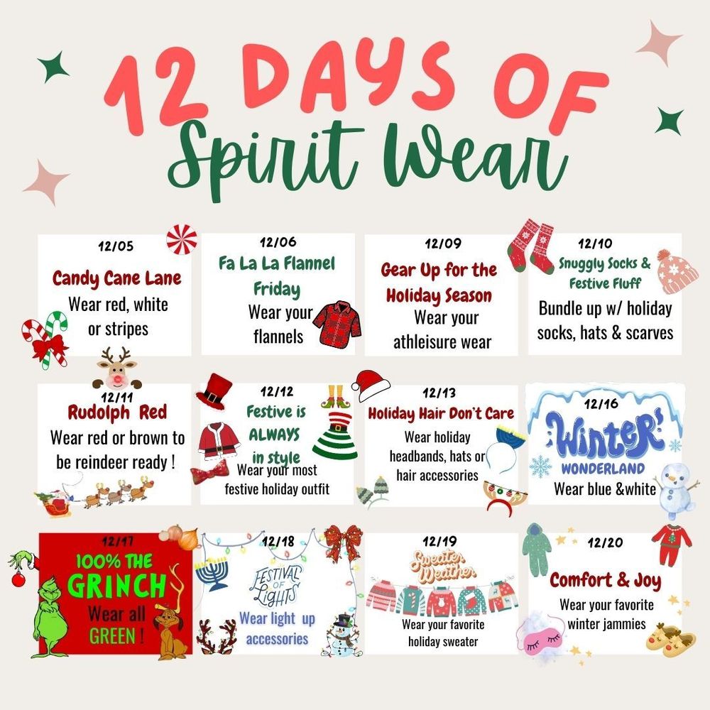 Holiday Spirit Wear