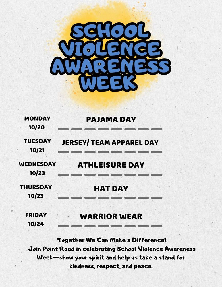 School Violence Awareness Week