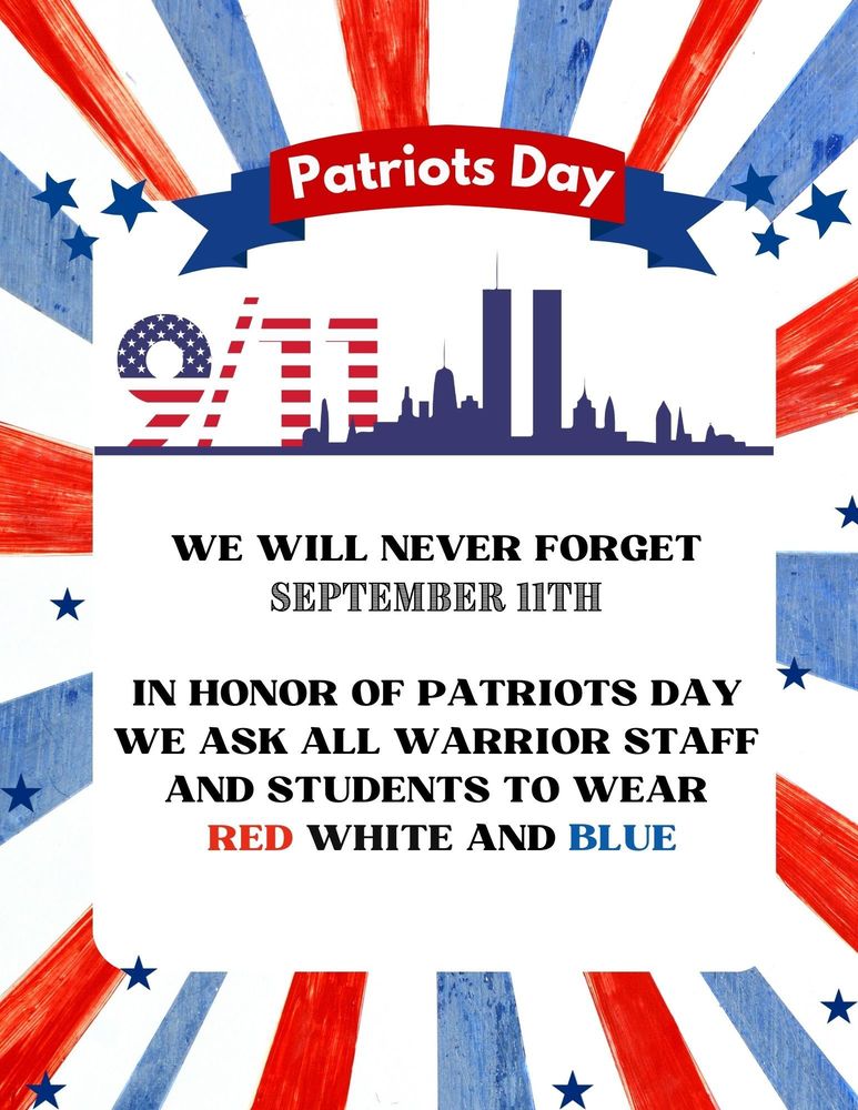 Patriots Day Flyer 2024