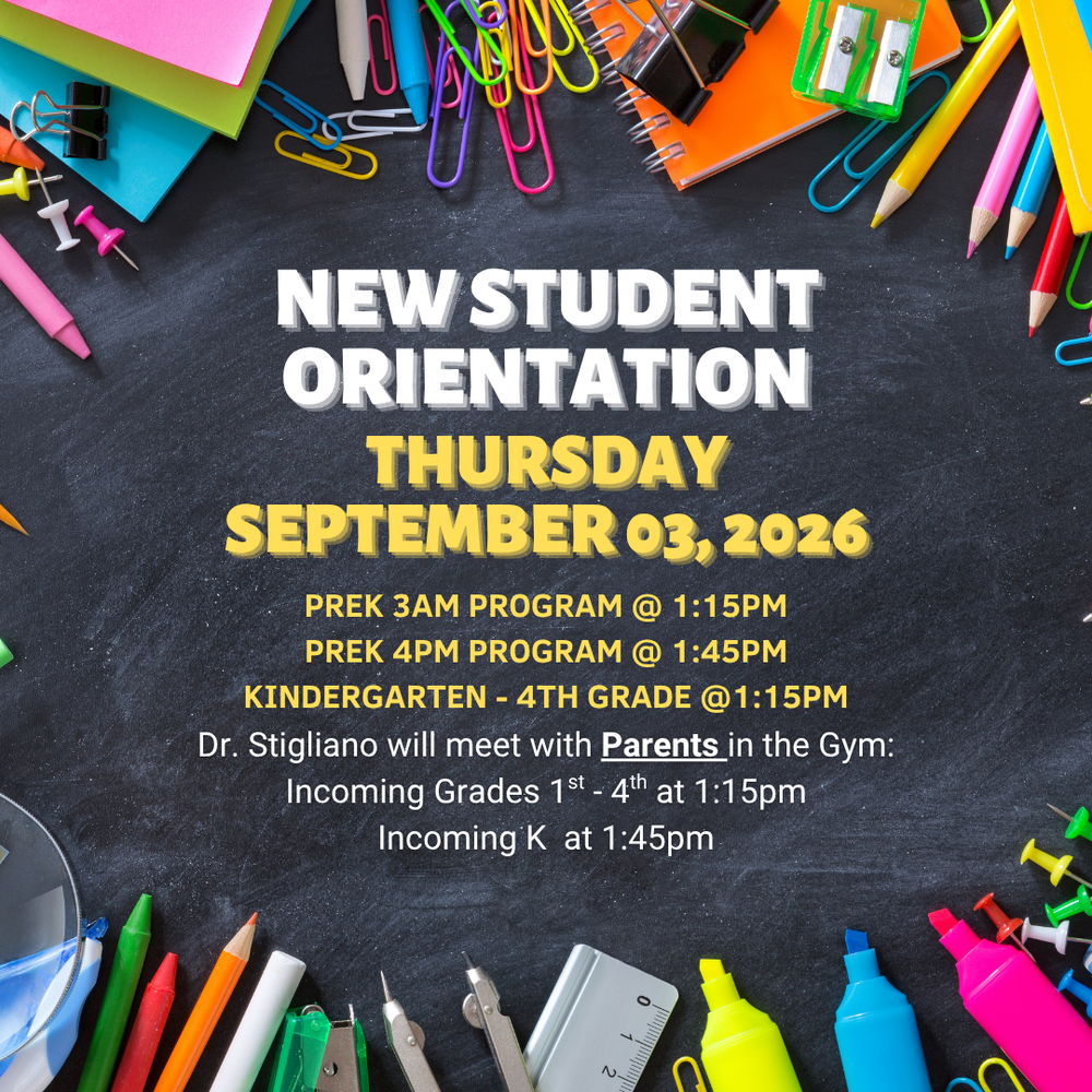 New Student Orientation