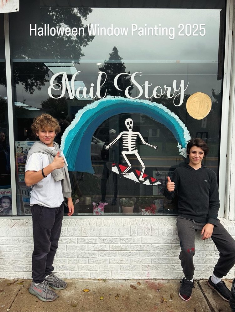 Halloween Window Painting 