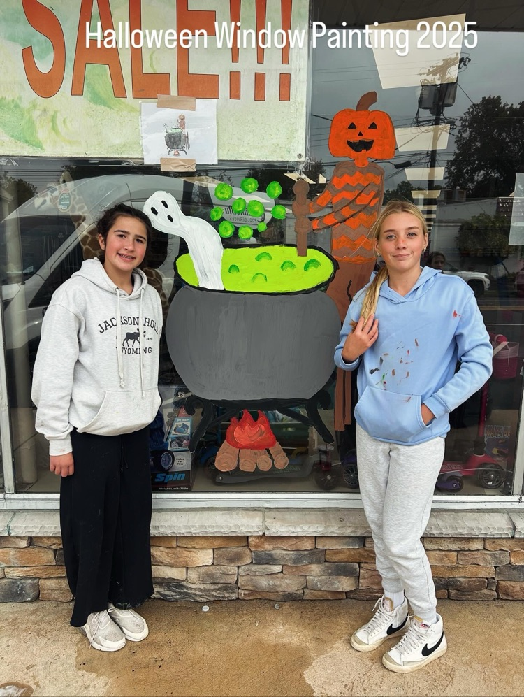 Halloween Window Painting 
