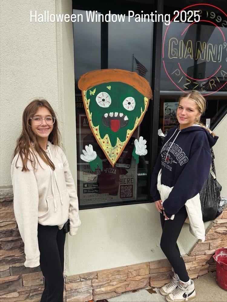 Halloween Window Painting 
