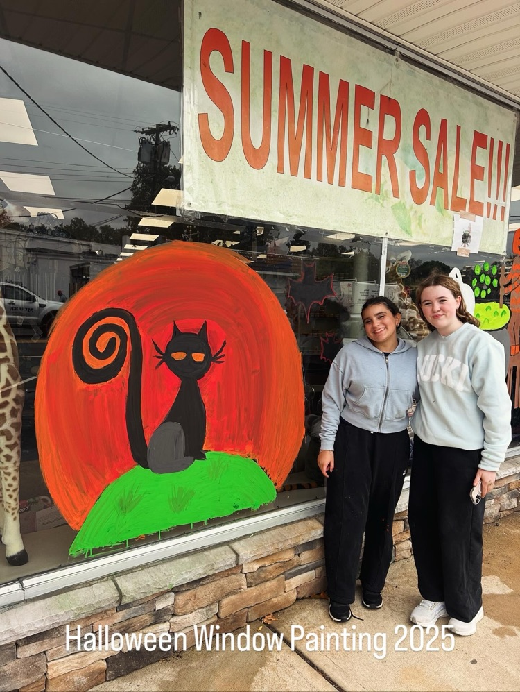 Halloween Window Painting 