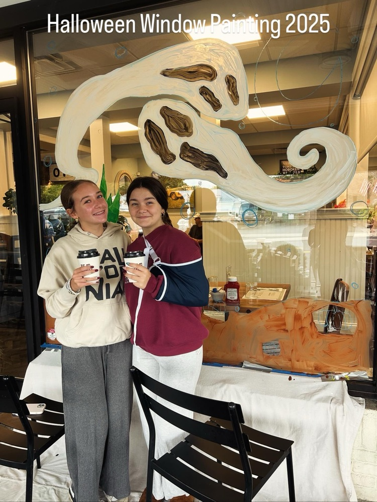 Halloween Window Painting 