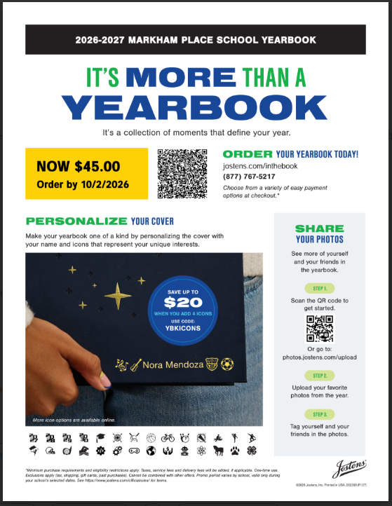 Yearbook Sale Flyer