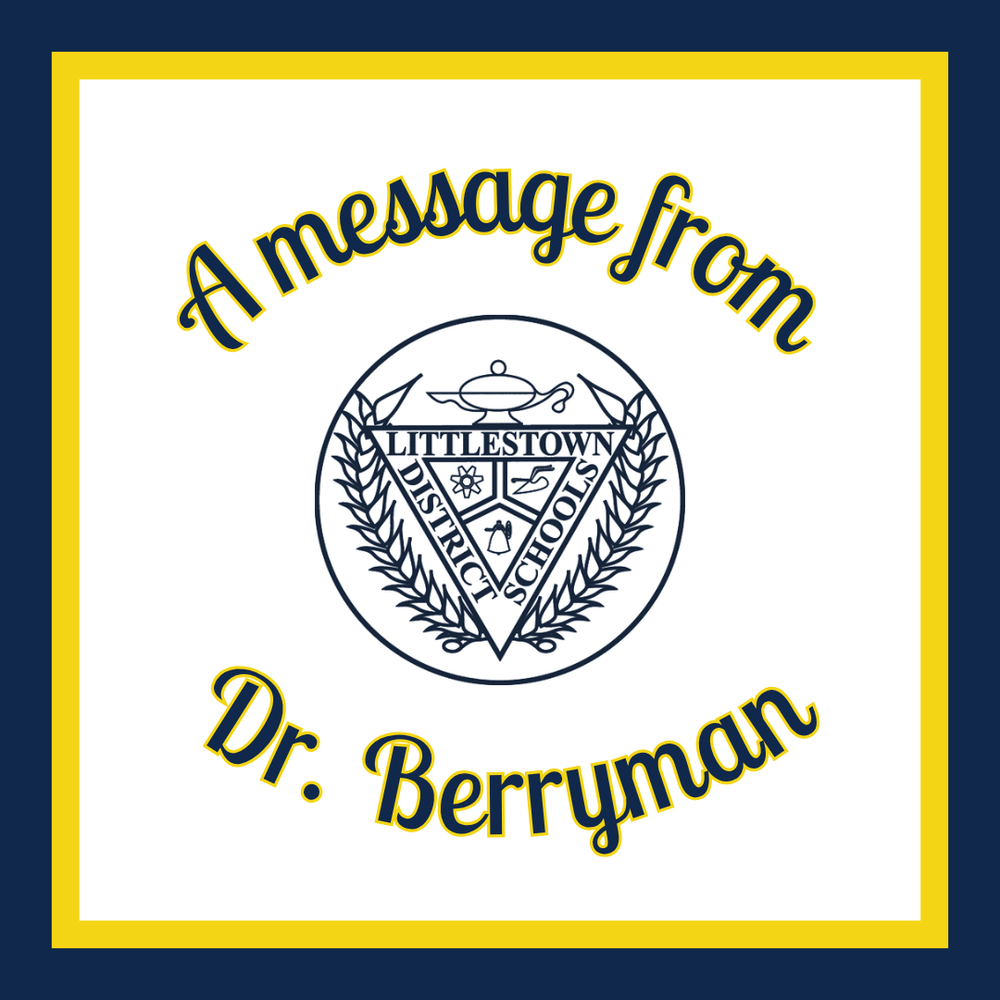 A Message from Dr. Berryman