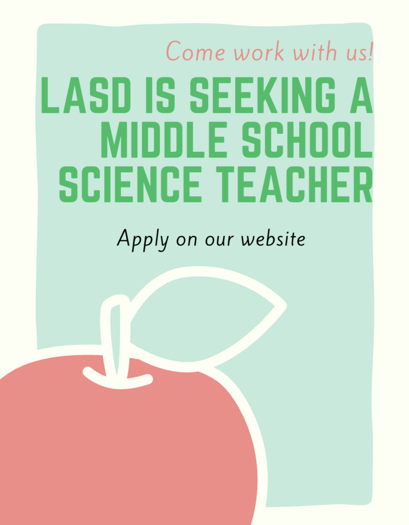 Seeking 8th Grade Science Teacher 