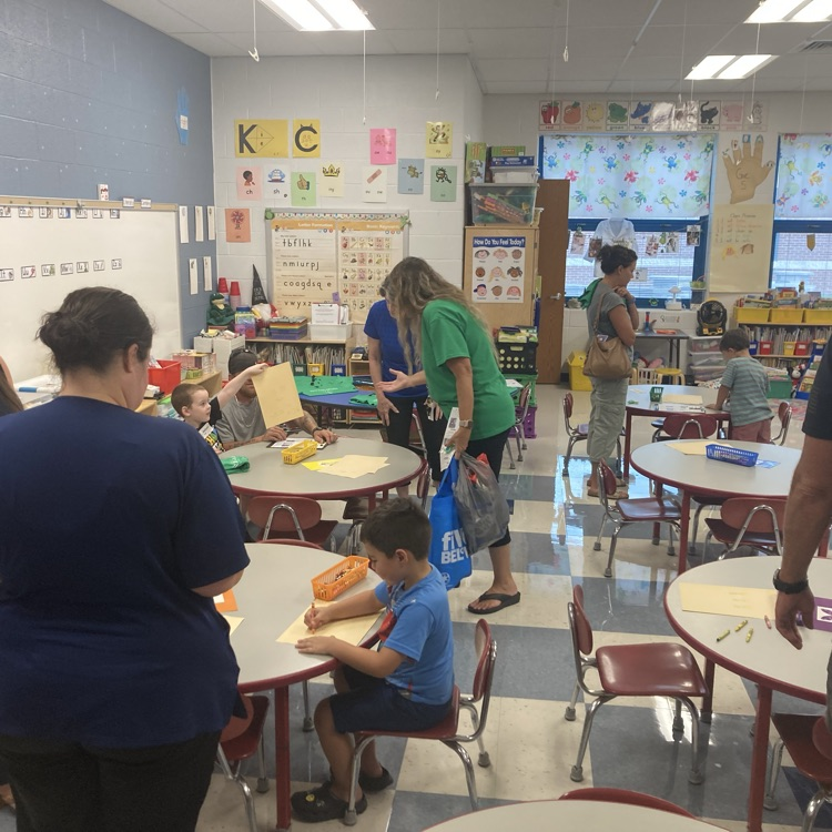 2025 Kindergarten Night - it was an exciting time seeing our Little Bolts and their families engage with our staff!