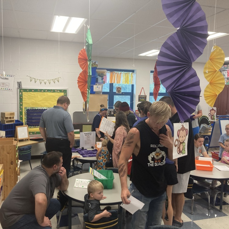 2025 Kindergarten Night - it was an exciting time seeing our Little Bolts and their families engage with our staff!
