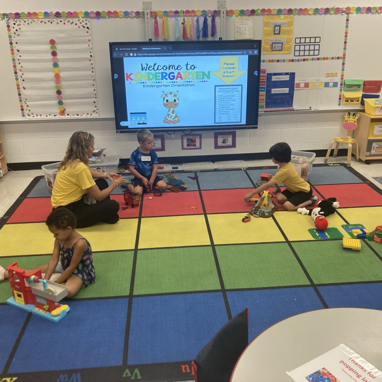 2025 Kindergarten Night - it was an exciting time seeing our Little Bolts and their families engage with our staff!