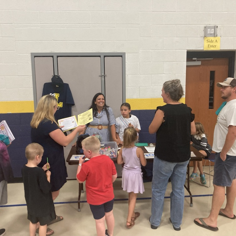 2025 Kindergarten Night - it was an exciting time seeing our Little Bolts and their families engage with our staff!