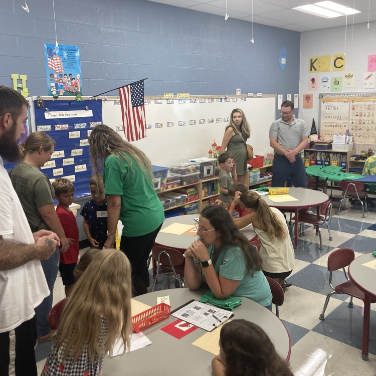 2025 Kindergarten Night - it was an exciting time seeing our Little Bolts and their families engage with our staff!
