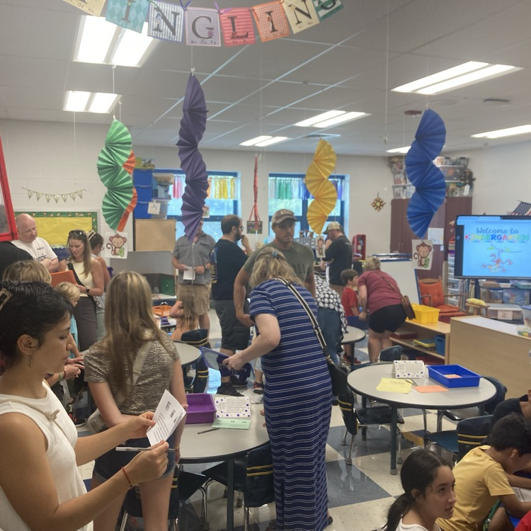 2025 Kindergarten Night - it was an exciting time seeing our Little Bolts and their families engage with our staff!