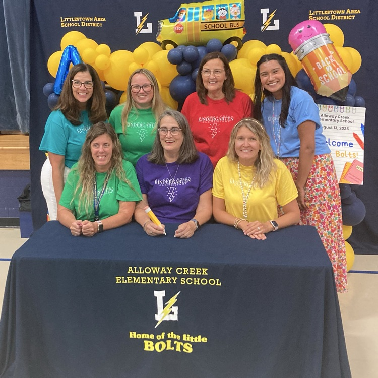 2025 Kindergarten Night - it was an exciting time seeing our Little Bolts and their families engage with our staff!