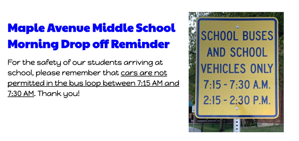 Drop off procedures
