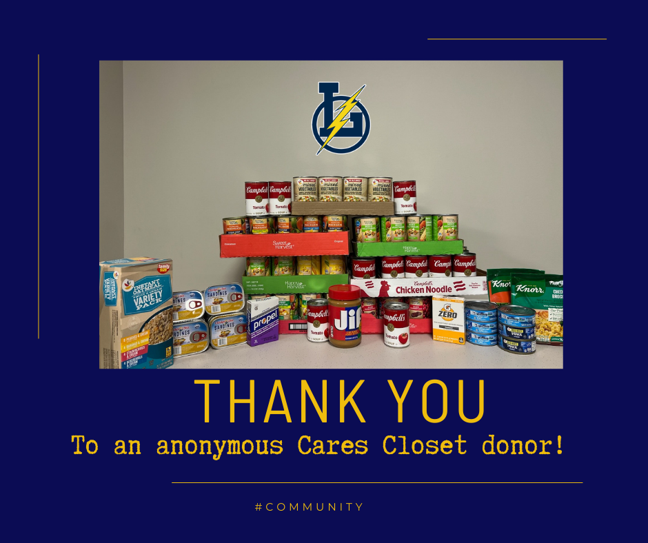 Cares Closet Thank You