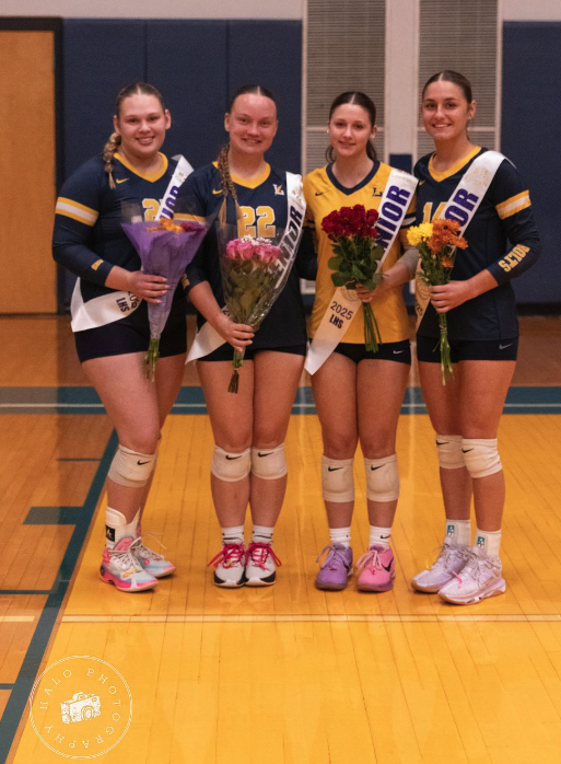 Volleyball senior night 25