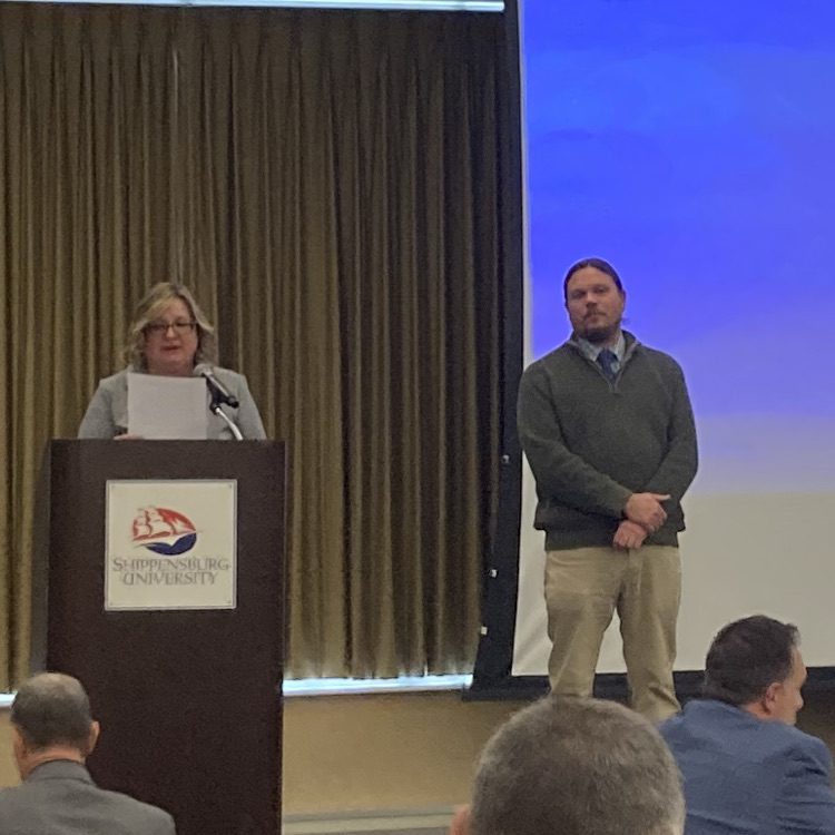 Congratulations to Mr. William Laughlin for being recognized as an Outstanding Teacher from the Shippensburg University Study Council!