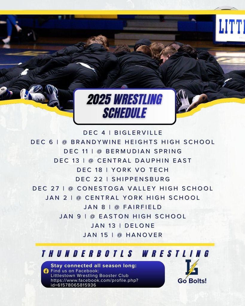 Varsity Wrestling Schedule
