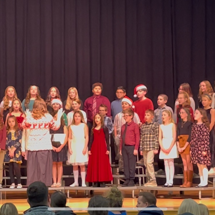 Celebrating the musical talent of ACES chorus and band students. The winter concert was a tremendous success!