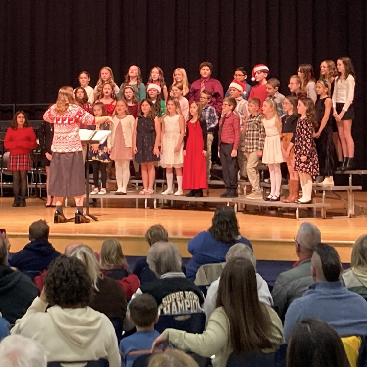 Celebrating the musical talent of ACES chorus and band students. The winter concert was a tremendous success!