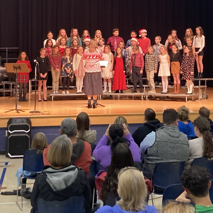 Celebrating the musical talent of ACES chorus and band students. The winter concert was a tremendous success!