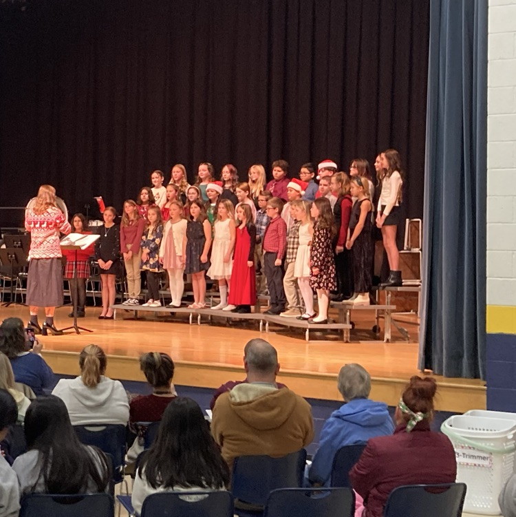 Celebrating the musical talent of ACES chorus and band students. The winter concert was a tremendous success!