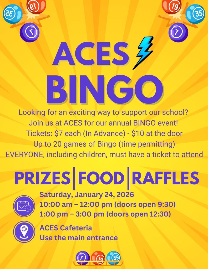 2026 ACES BINGO Flyer (1)