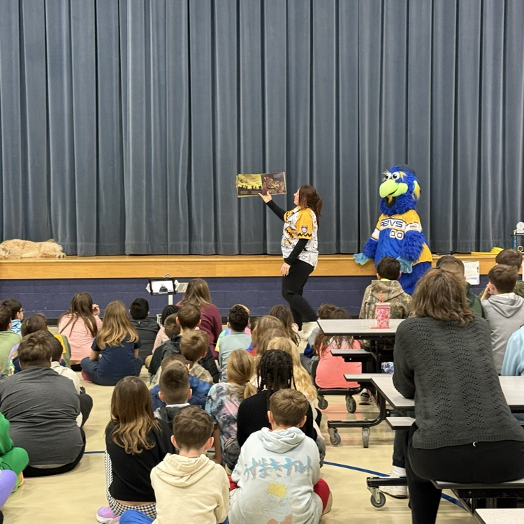 Great partnership with DownTown and the York Revolution team to kick off Read Across America week at ACES!