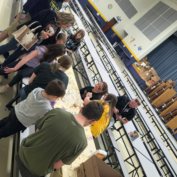 The chicken is cooking, the games and book fair are in full swing! Come get lunch and have some fun. Now until 2pm! 