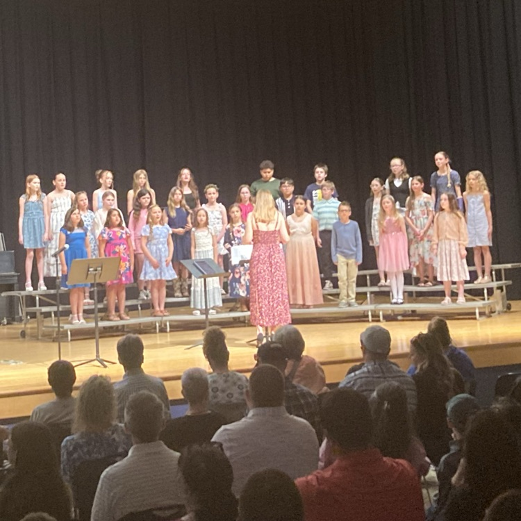 ACES 4th and 5th Grade Chorus and Band Spring Concert!