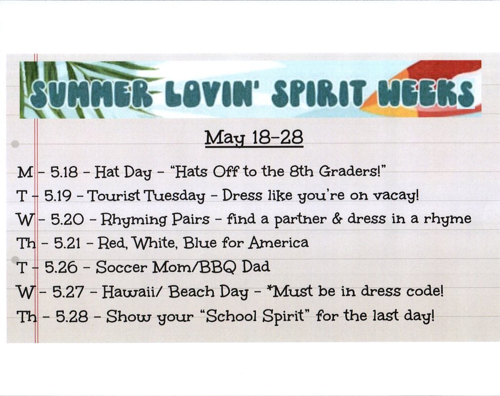 May Spirit Day