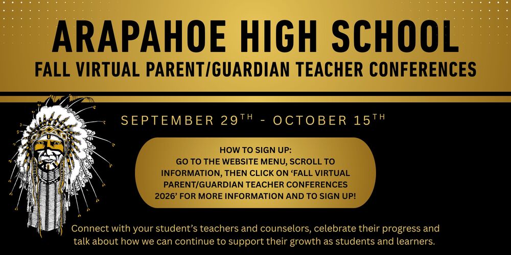 Arapahoe High School Virtual Conferences