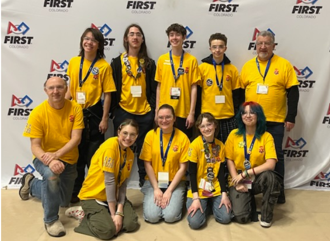 Robotics Team Photo at DU Event