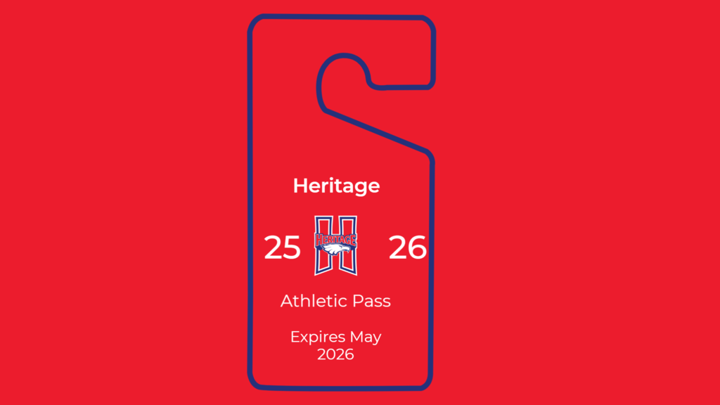 Heritage Athletic Pass 2025-2026 School Year