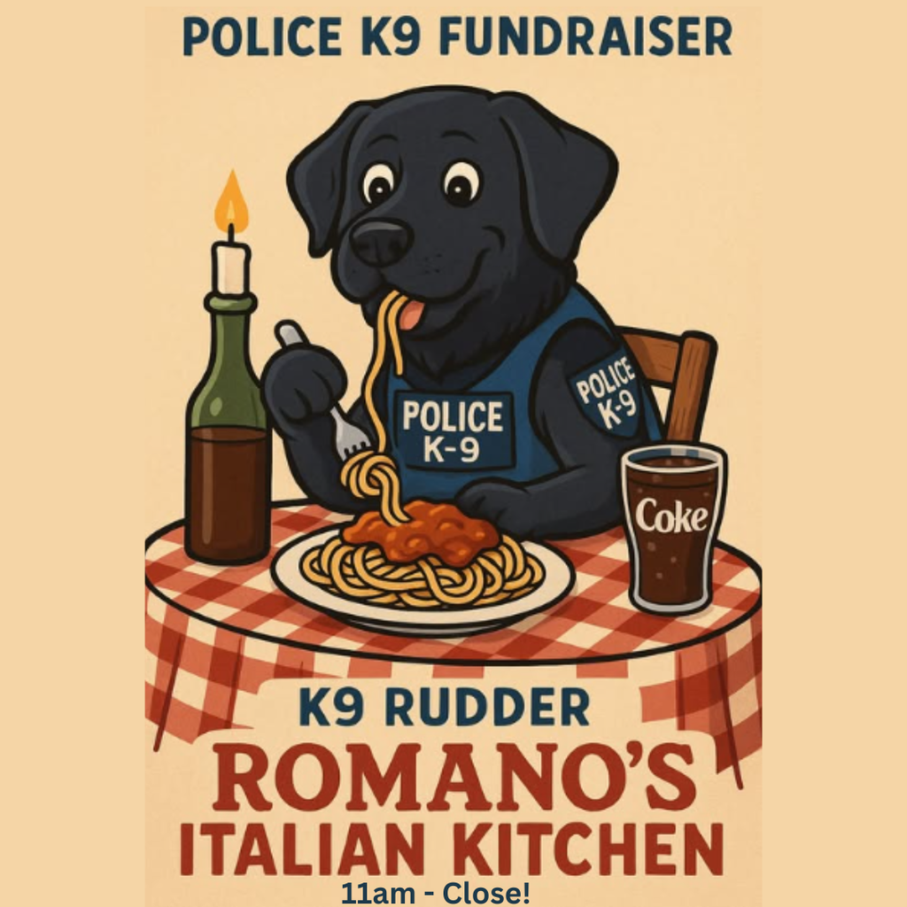 K9 Fundraiser at Romano's Italian Kitchen