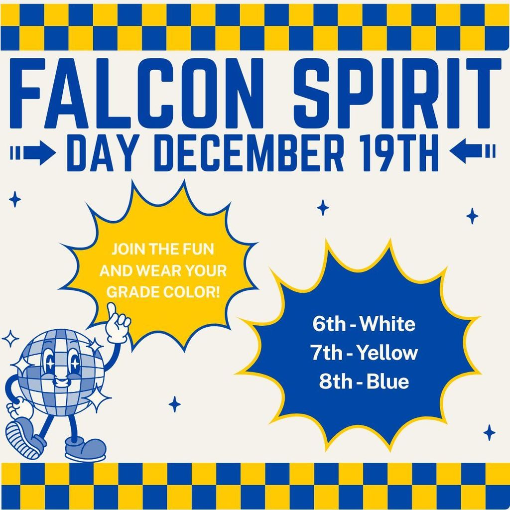 Falcon Spirit day December 19th